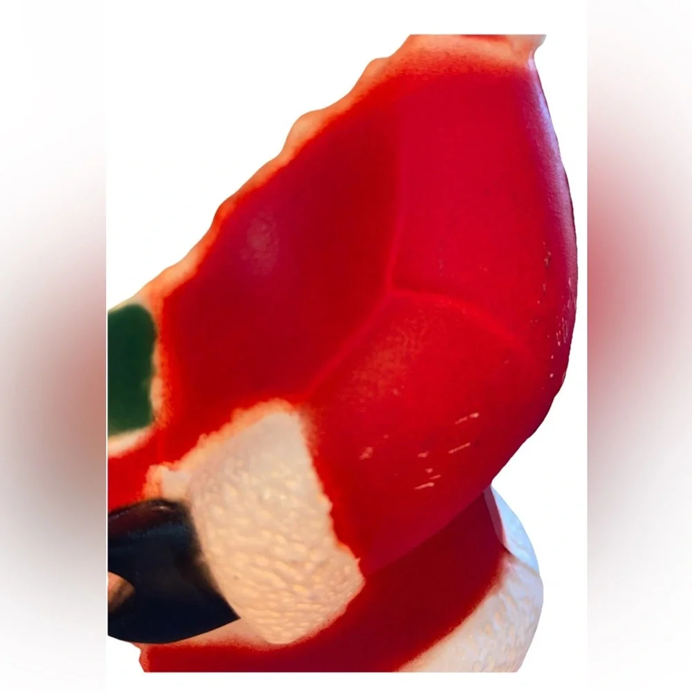 Vintage Santa Claus tabletop blow mold TPI 2004 Canada Christmas santa tree 18”‎